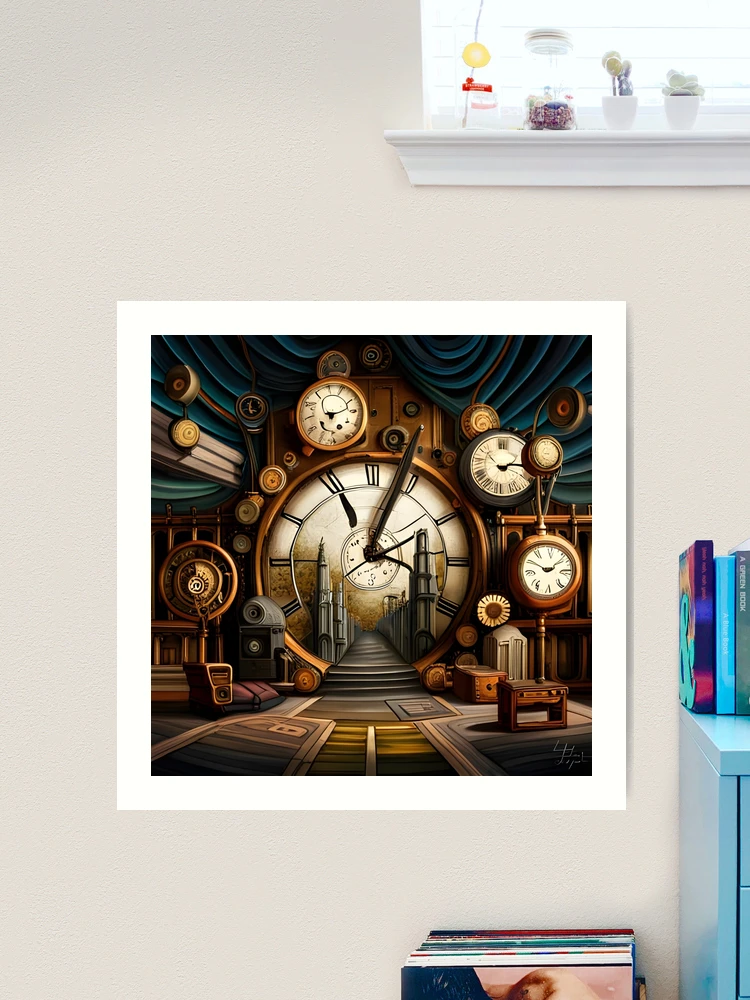アート・デザイン・音楽 Again, A Time Machine Steampunk Time Machine