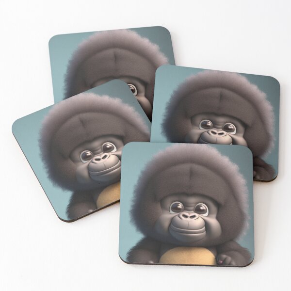 Item preview, Chubby Gorilla Chibi designed and sold by Rothnaric.