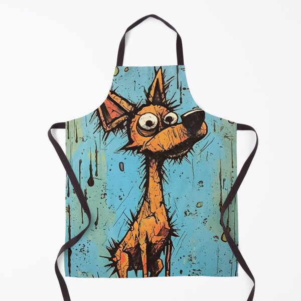 Item preview, Neo-expressionism Dog Meditation Cartoon Abstract Art Design designed and sold by HelloVerse.