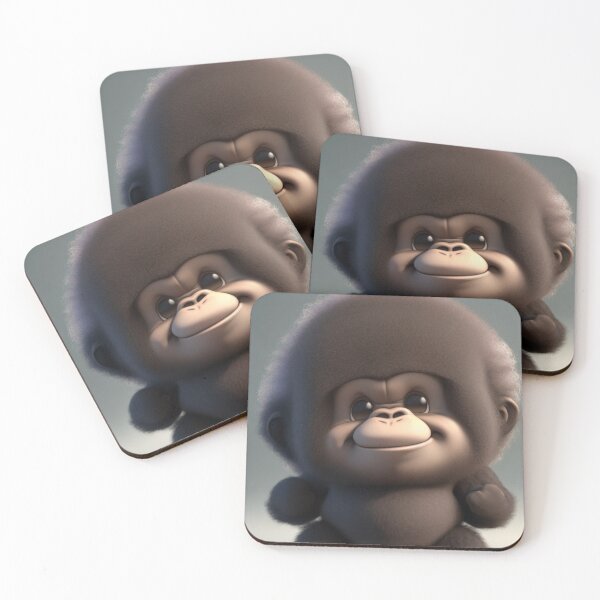 Item preview, Energetic Gorilla Chibi designed and sold by Rothnaric.