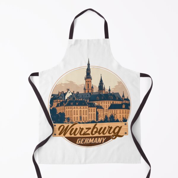 Item preview, wurzburg-germany-retro designed and sold by printroute.