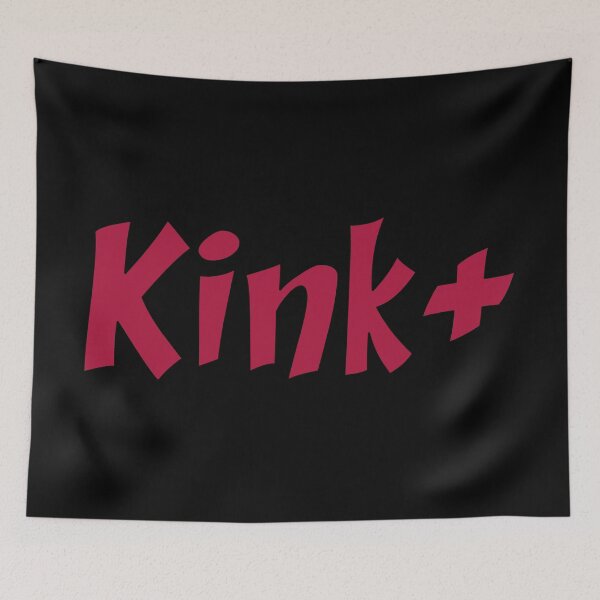 Item preview, Kink Positive! - Deep Red on Black designed and sold by TeaseMePleaseMe.