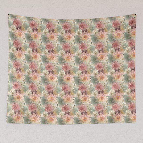 Item preview, Beautiful Pastel Floral Print designed and sold by PaperieJennifer.