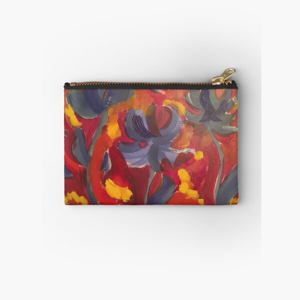 Artikelvorschau, Rotes Feld der blauen Blume entworfen und verkauft von Opicart.