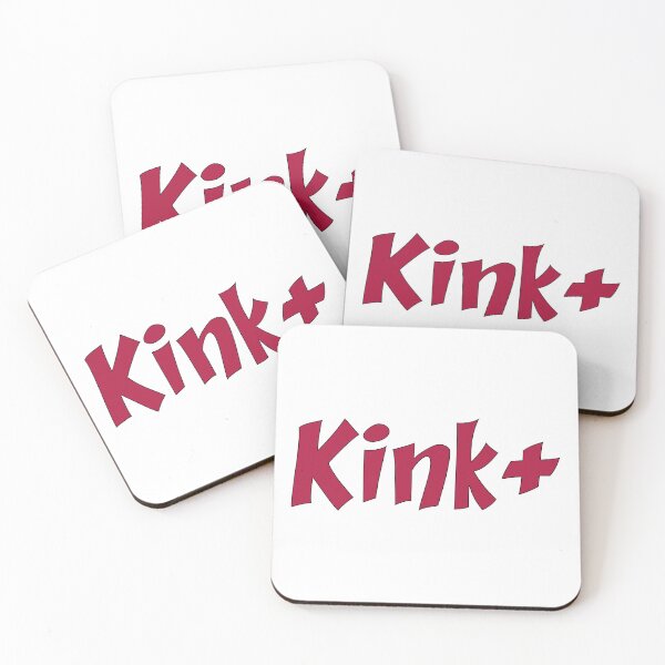 Item preview, Kink Positive! - Deep Red on White designed and sold by TeaseMePleaseMe.