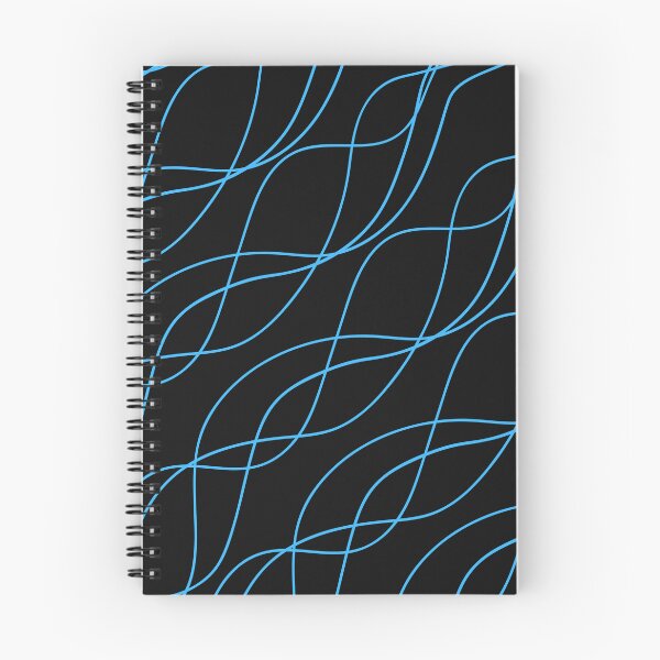 Item preview, Twisted Lines Pattern Blue designed and sold by Cactus202.