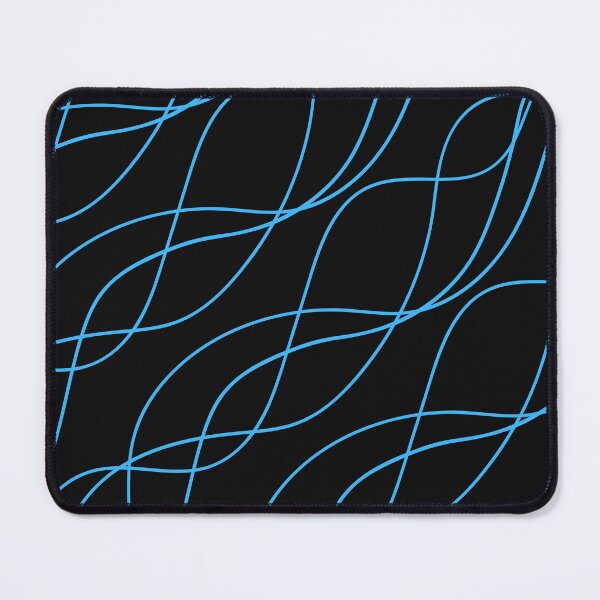 Item preview, Twisted Lines Pattern Blue designed and sold by Cactus202.