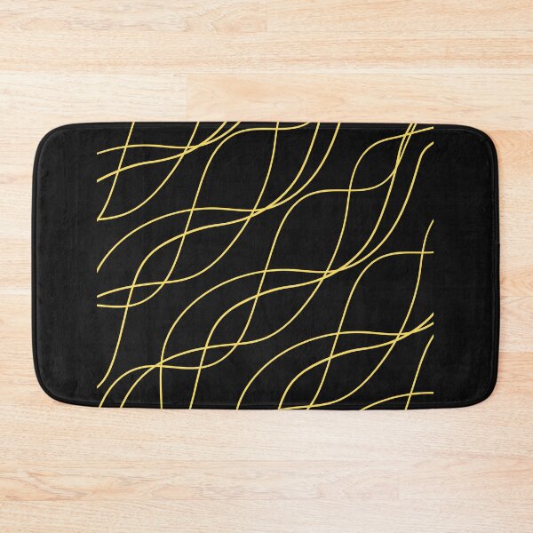 Item preview, Twisted Lines Pattern Yellow designed and sold by Cactus202.