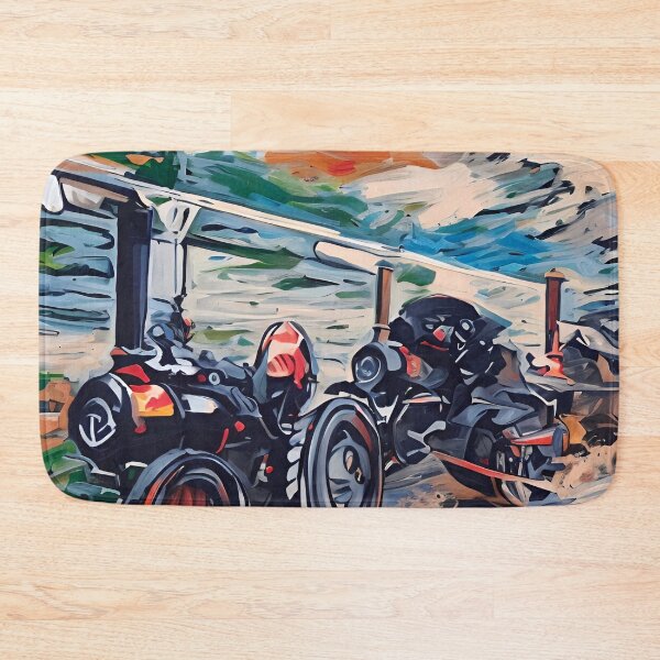 Item preview, Painted engine racing designed and sold by Glenbobagins.