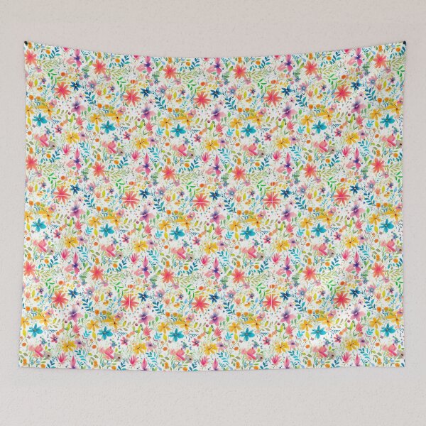 Item preview, Colorful Floral Print designed and sold by PaperieJennifer.
