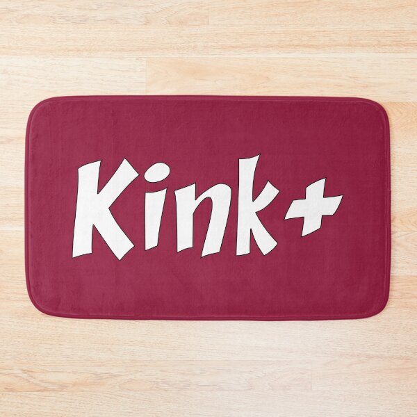 Item preview, Kink Positive! - White on Deep Red designed and sold by TeaseMePleaseMe.