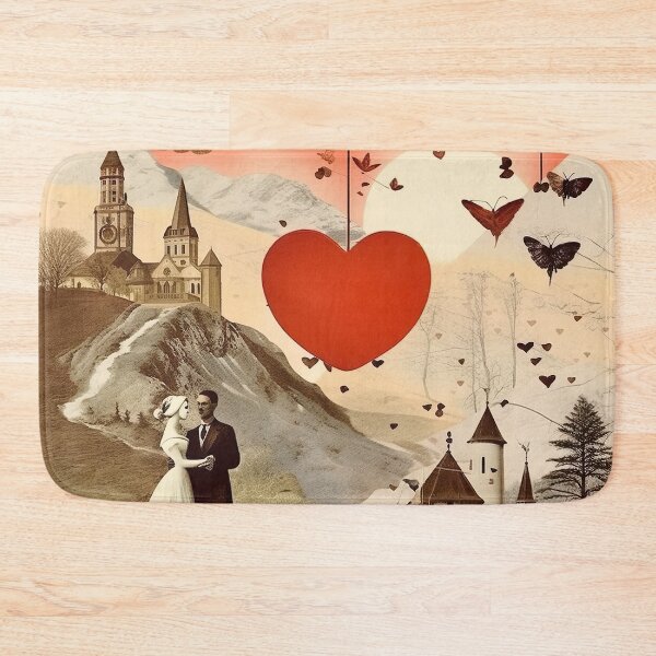 Item preview, Love - digital mixed media collage designed and sold by miss-keysmash.
