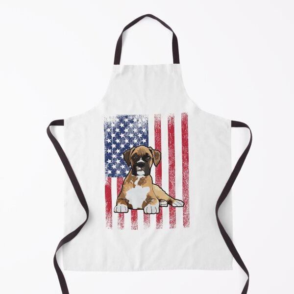 Item preview, Boxer Dog USA Flag designed and sold by kudostees.