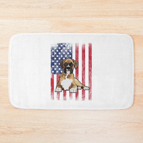 Item preview, Boxer Dog USA Flag designed and sold by kudostees.