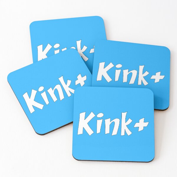 Item preview, Kink Positive! - White on Cyan designed and sold by TeaseMePleaseMe.