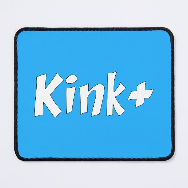 Item preview, Kink Positive! - White on Cyan designed and sold by TeaseMePleaseMe.