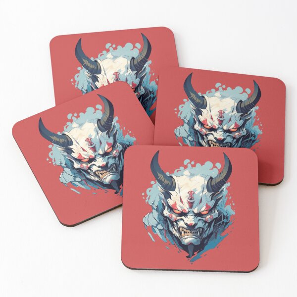 Item preview, Yokai Oni Hannya Masked Demon designed and sold by Nightarcade.