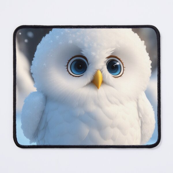 Item preview, Fluffy Snow Owl Chibi designed and sold by Rothnaric.