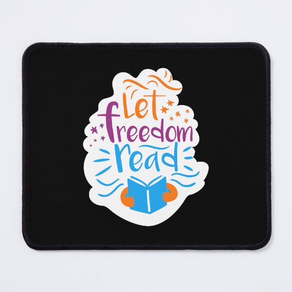 Item preview, Let Freedom Read Banned Books Lover Librarian designed and sold by Designer-Girl.