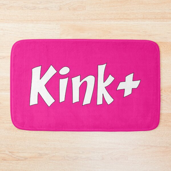 Item preview, Kink Positive! - White on Hot Pink designed and sold by TeaseMePleaseMe.