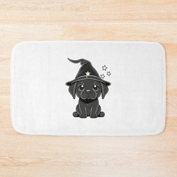 Item preview,  Cute Puppy in a Wizard Hat | Whimsical Pet Art designed and sold by AdventurerPack.
