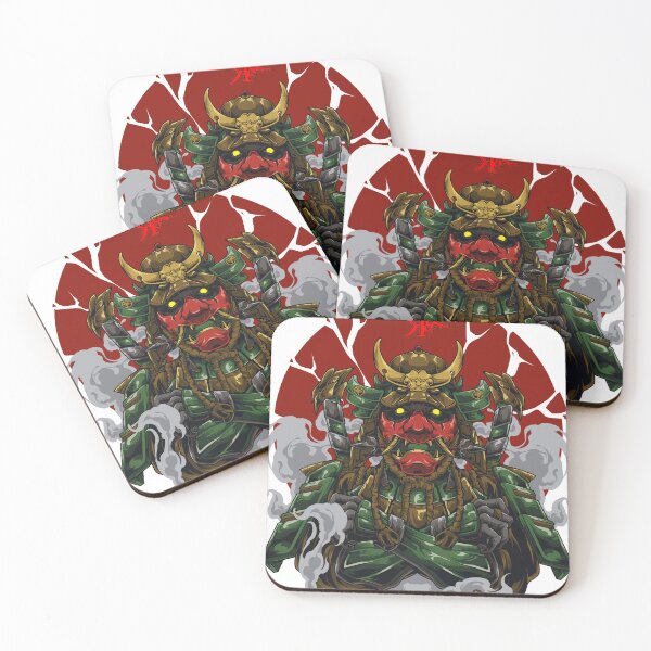 Item preview, ROGUE ONI SAMURAI TATTOO ART designed and sold by Rogueclothes.