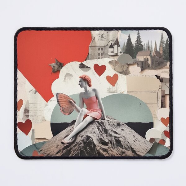 Item preview, Love - digital mixed media collage designed and sold by miss-keysmash.