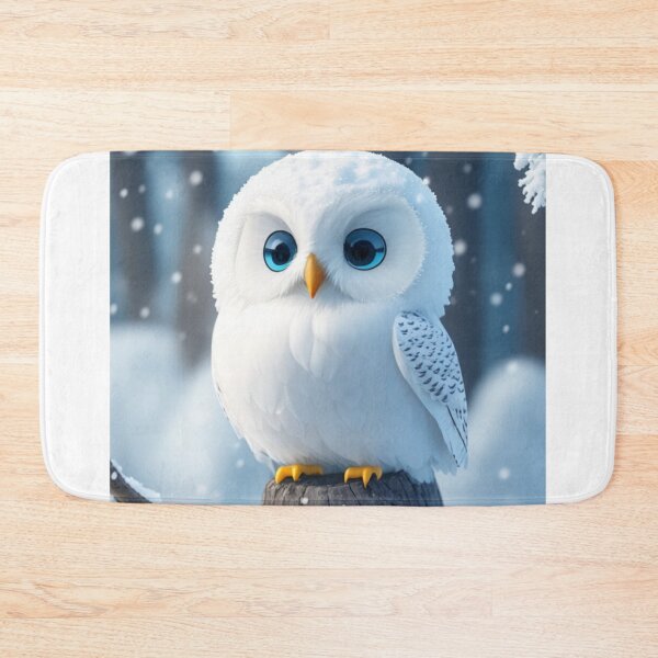 Item preview, Curious Snow Owl Chibi designed and sold by Rothnaric.