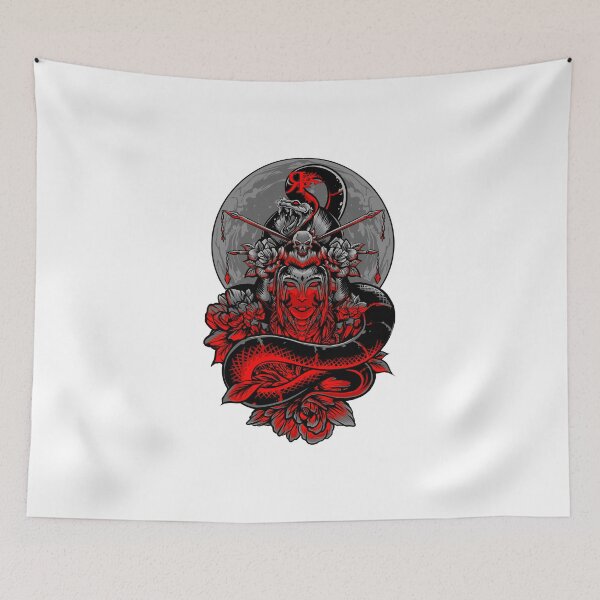 Aperçu de l'œuvre ROGUE REINE DE GEISHA TATTOO ART créée et vendue par Rogueclothes.
