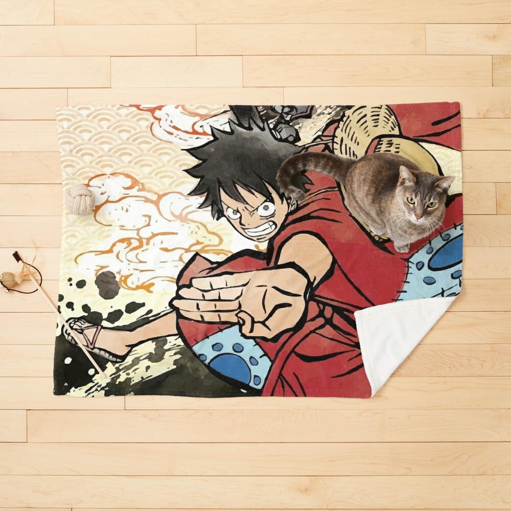 ABYSTYLE ONE PIECE MONKEY D LUFFY WANO ARTWORK RUBBER QUADRO