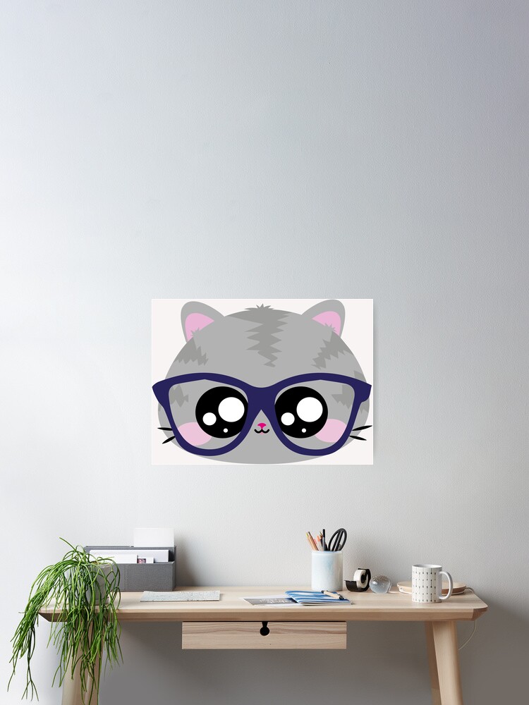 Resultado de imagem para gatos de oculos tumblr