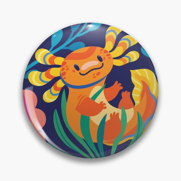 Item preview, Axolotl arcoiris designed and sold by PenguinHouse.