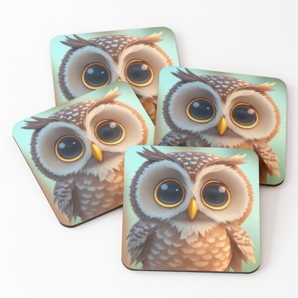 Item preview, Big eyed Barn Owl Chibi designed and sold by Rothnaric.