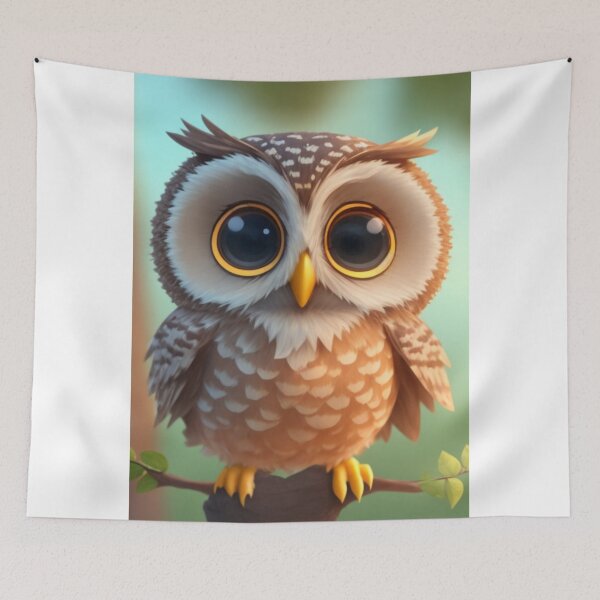 Item preview, Big eyed Barn Owl Chibi designed and sold by Rothnaric.