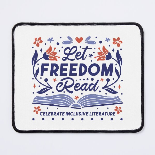 Item preview, Let Freedom Read Banned Books Lover Librarian designed and sold by Designer-Girl.