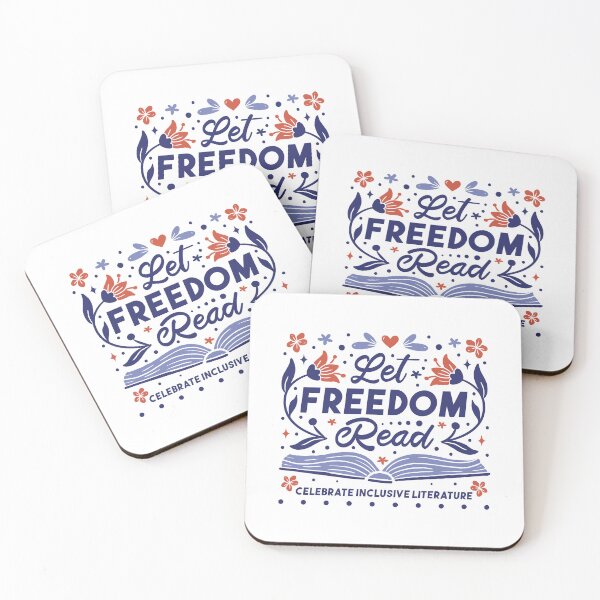 Item preview, Let Freedom Read Banned Books Lover Librarian designed and sold by Designer-Girl.