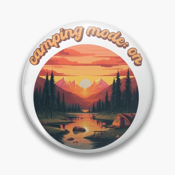 Item preview, Camping mode: on designed and sold by MyMerryMary.