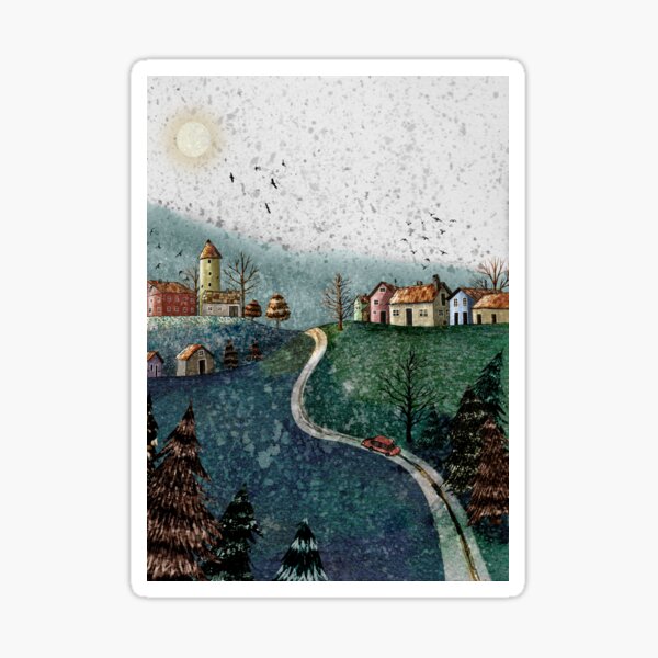 Bergdorf Sticker