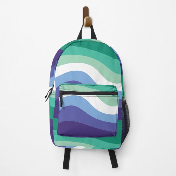 Item preview, Gay Male MLM Pride Flag Wave designed and sold by ontrendshirts.