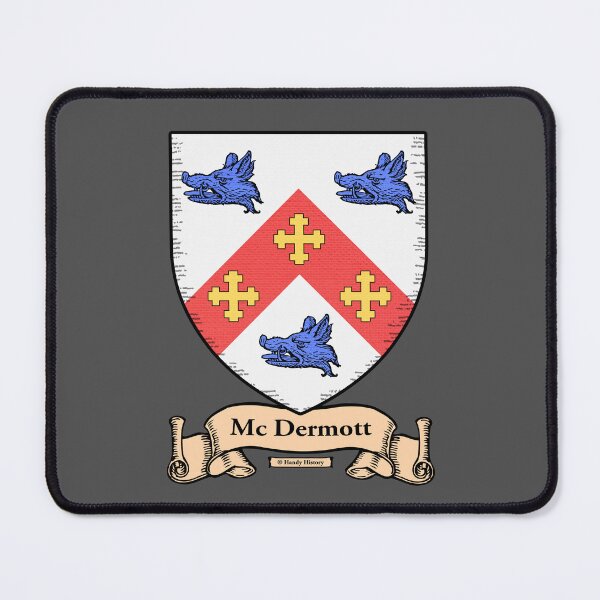 Item preview, MC DERMOTT - Coat of Arms - Family Crest designed and sold by HandyHistory.