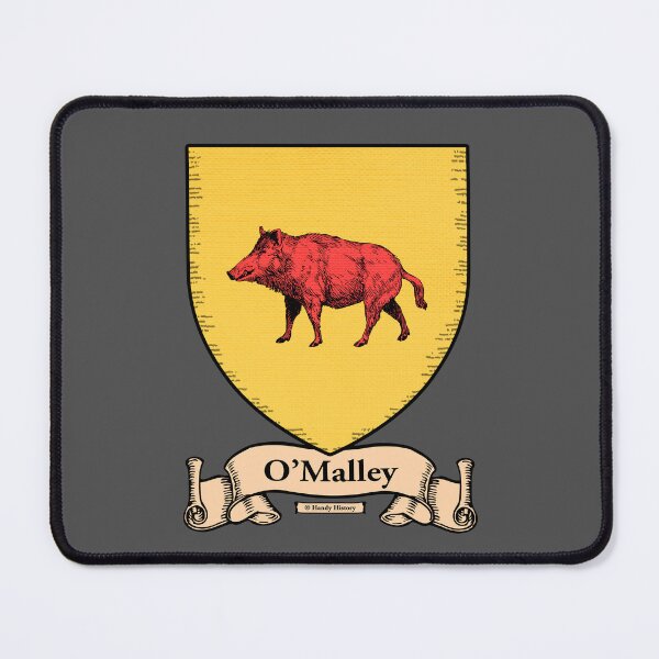 Item preview, O'MALLEY - Coat of Arms - Family Crest designed and sold by HandyHistory.