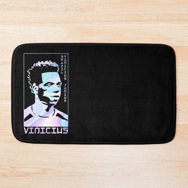 Item preview, Vinicius Junior Vini Jr. holographic Style Portrait art illustration designed and sold by 442workshop.