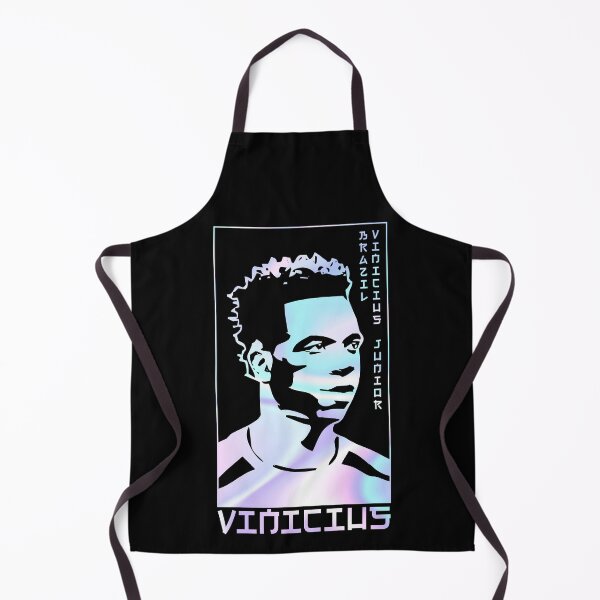 Item preview, Vinicius Junior Vini Jr. holographic Style Portrait art illustration designed and sold by 442workshop.