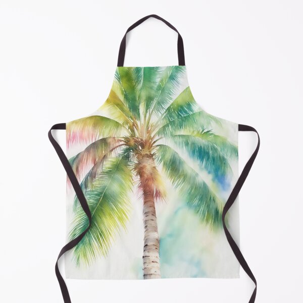 Item preview, Prismatic watercolor palm tree illustration designed and sold by ArtyBuys.