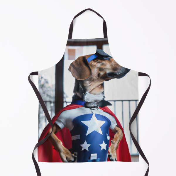 Item preview, Dachshund Superhero #33 designed and sold by DachshundClub.