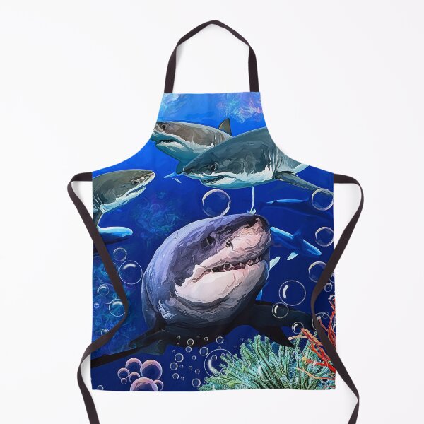 Item preview, Great White Frenzy designed and sold by Tripp Art Studio.