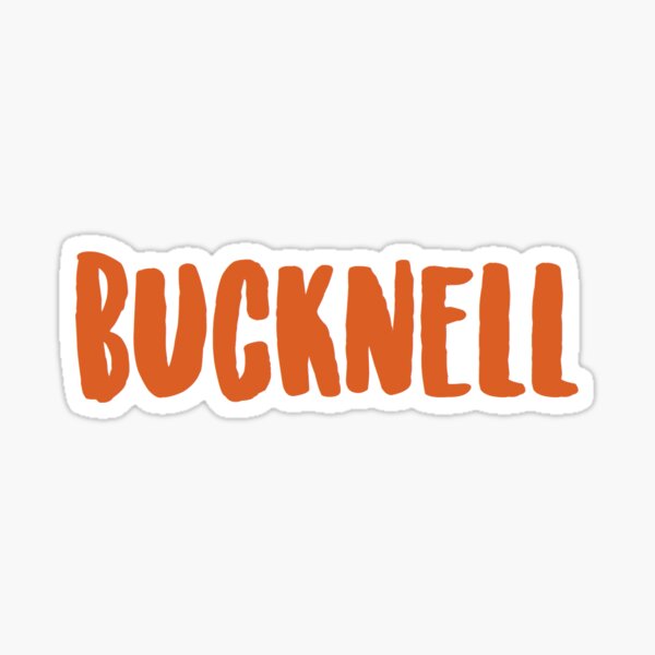 Bucknell Sticker By Clairekeanna Redbubble