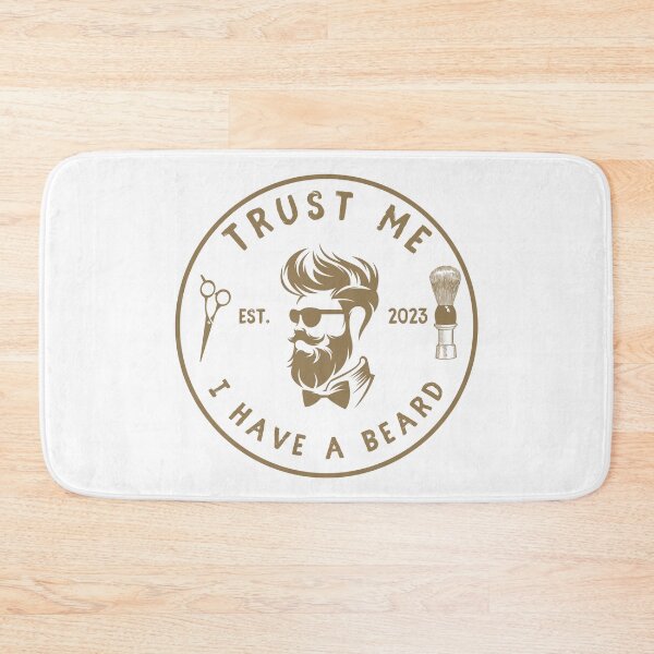 Item preview, Vintage Barber Beard Joke Funny Quote - Trust me I have a beard designed and sold by Vintage-TM.