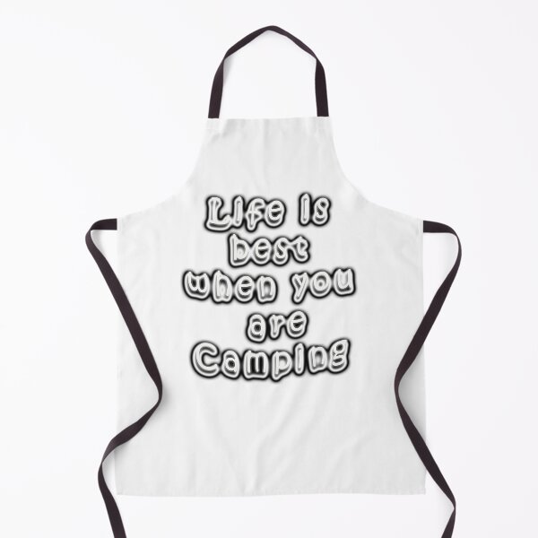 Item preview, LIfe is best when you are camping designed and sold by Sami Art Studio.