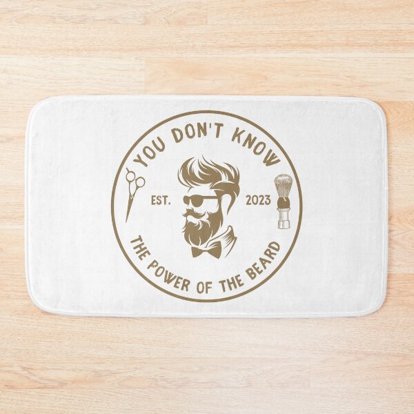 Item preview, Vintage Barber Beard Joke Funny Quote - You don't know the power of the beard designed and sold by Vintage-TM.